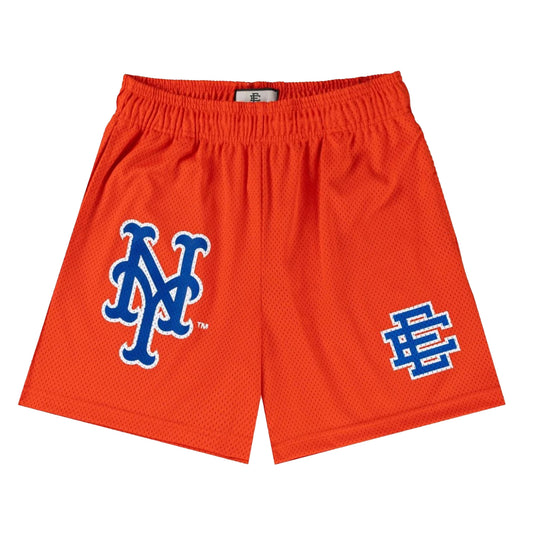 Eric Emanuel Shorts Core NY Mets Shorts Orange
