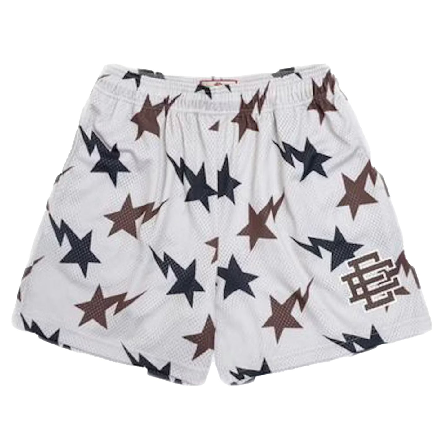Eric Emanuel x BAPE EE Basic/Core Short Cream/Brown/Navy