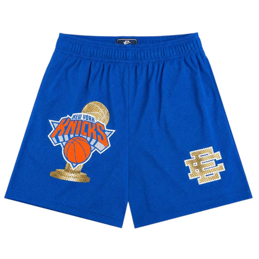 Eric Emanuel x New York Knicks Champ Shorts Blue/Gold