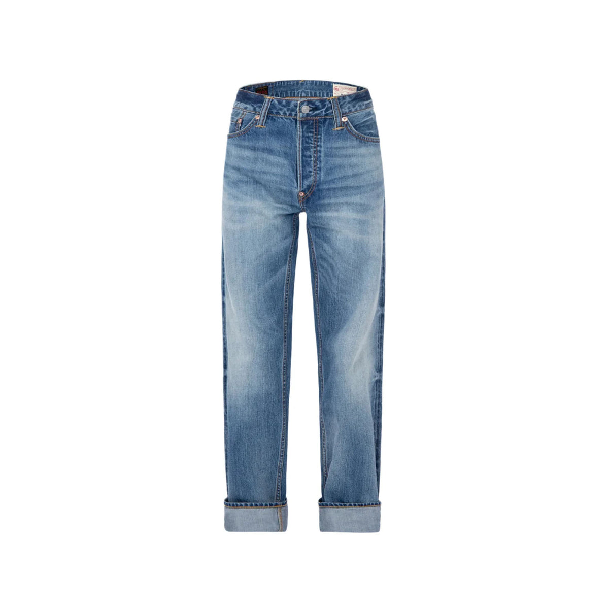 Evisu Daicock Print Baggy-Fit Jeans #2000 Indigo