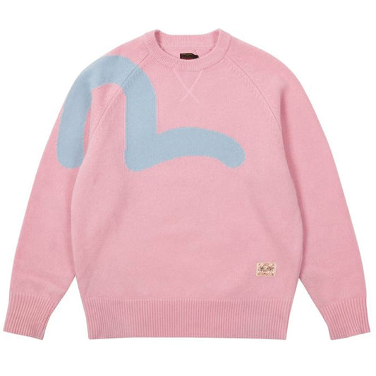Palace x Evisu Seagull Knit Pink Nectar