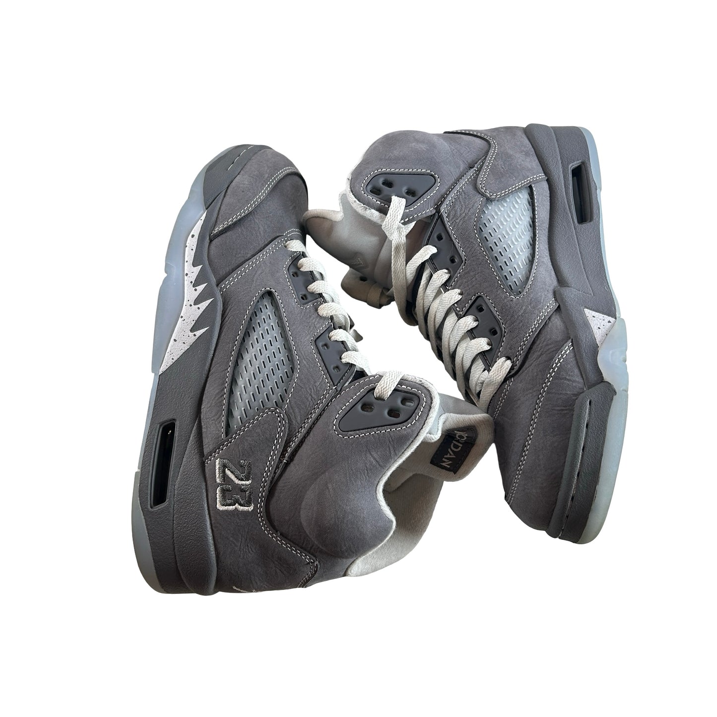 DD0587 002 Jordan 5 Retro Wolf Grey (2026) [USED] - 7 M (Used)