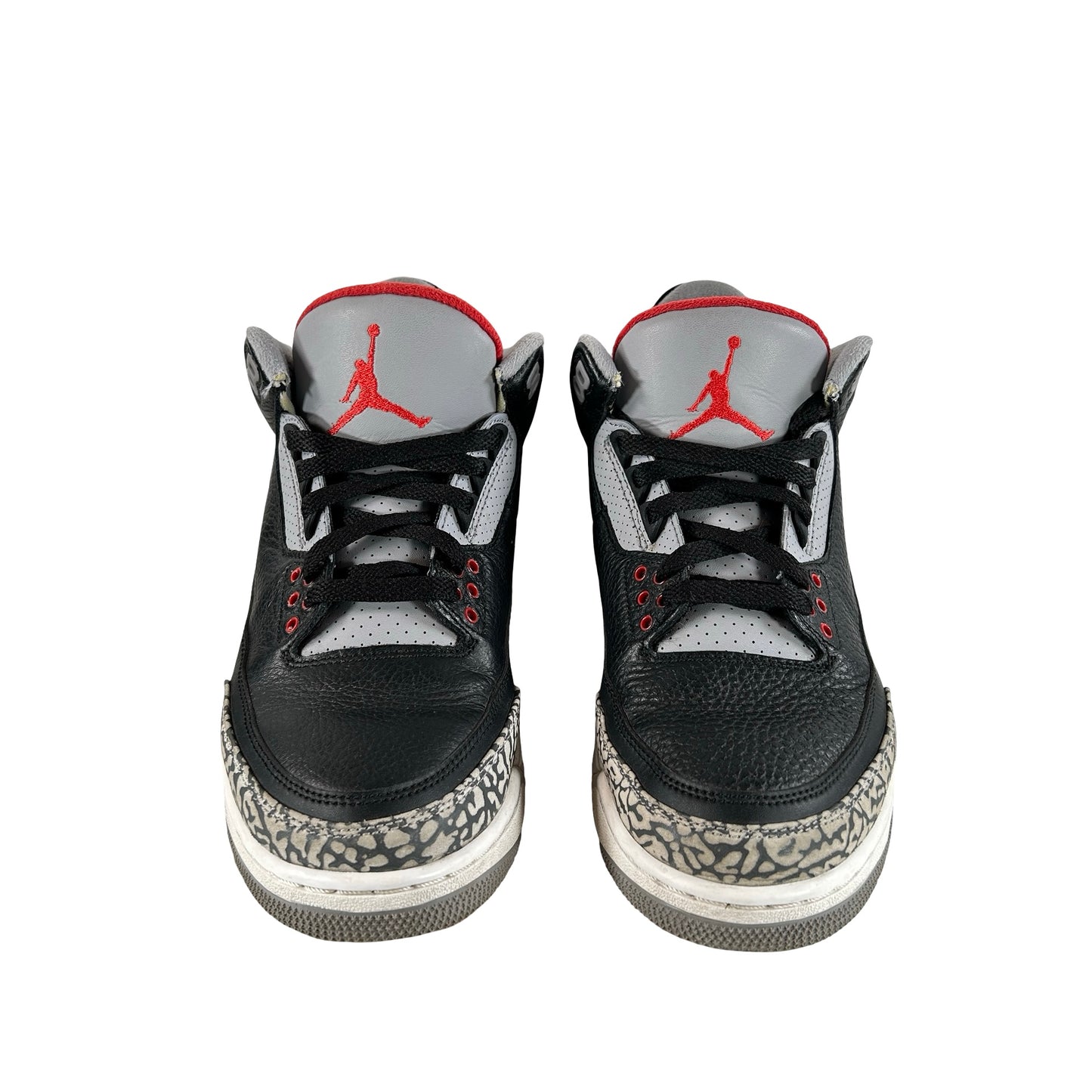 854262 001 Jordan 3 Black Cement 2018 [USED] - 8.5 M (Used8)