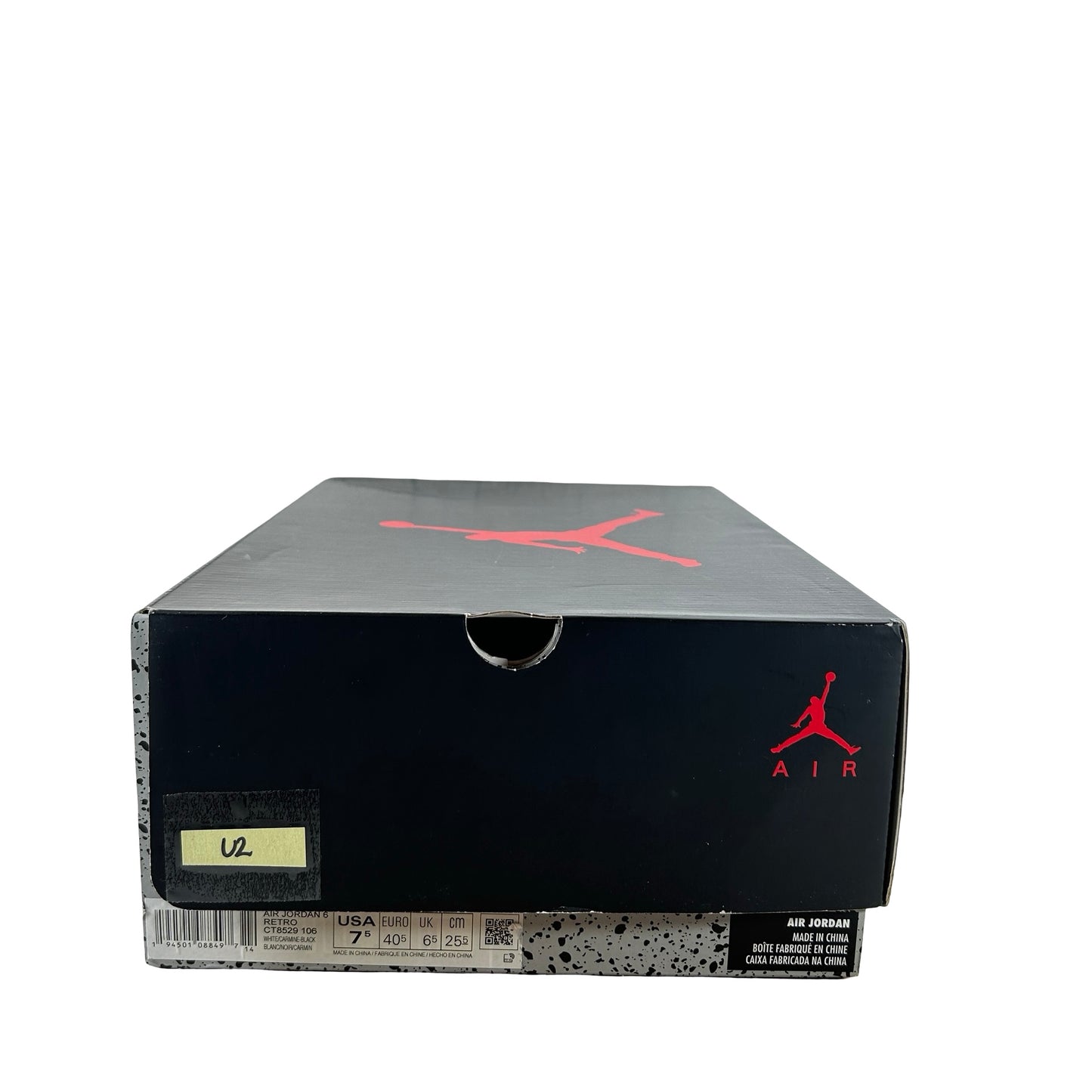 CT8529 106 Jordan 6 Retro Carmine [USED] - 7.5 M (Used2)