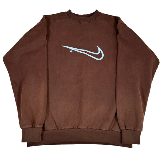 Nike x Travis Scott Cactus Jack Court Crewneck Brown