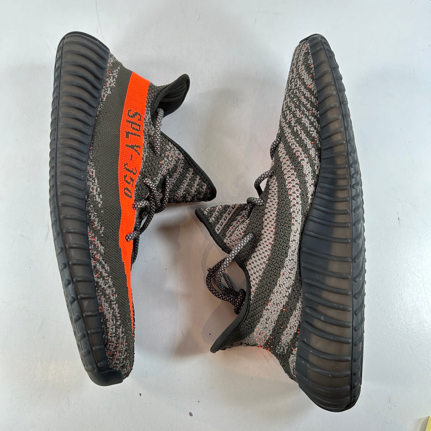 HQ7045 Adidas Yeezy Boost 350 V2 Carbon Beluga [USED] - 12 M (Used)