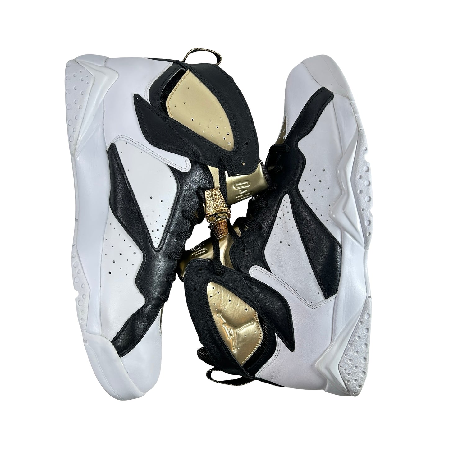 725093 140 Jordan 7 Retro Championship Pack Champagne [USED] - 13 M (Used)