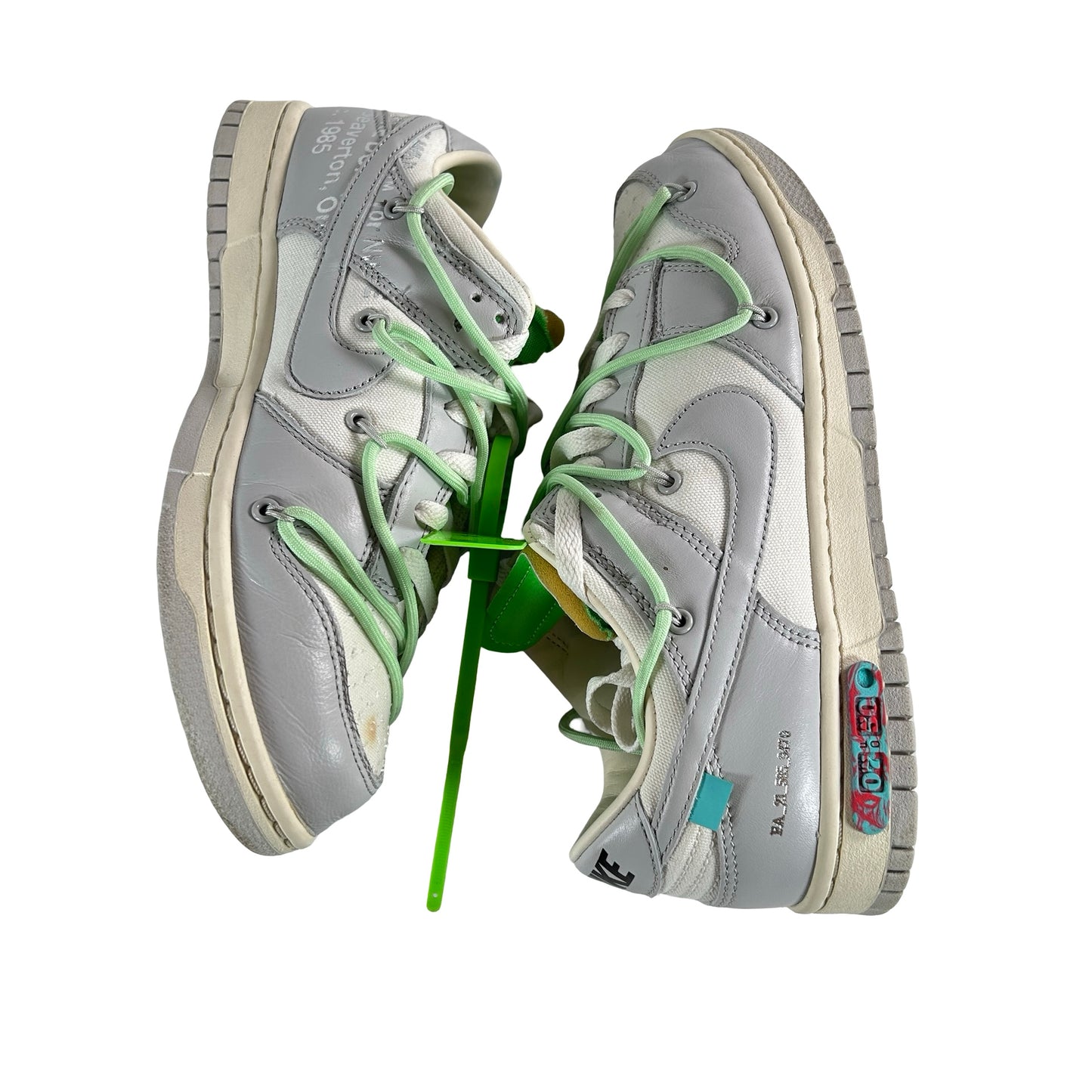 DM1602 108 Nike Dunk Low Off-White Lot 7 [USED] - 8.5 M (Used2)