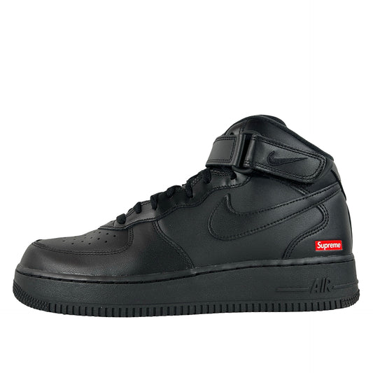 FZ8784 001 Nike Air Force 1 Mid Supreme Black [USED] - 9.5 M (Used)