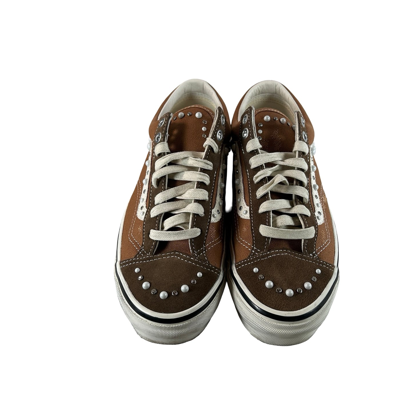 VN000E8VFST Vans LX Old Skool 36 Pearlized Pack Vintage Cocoa Brown [USED] - 8 M (Used)