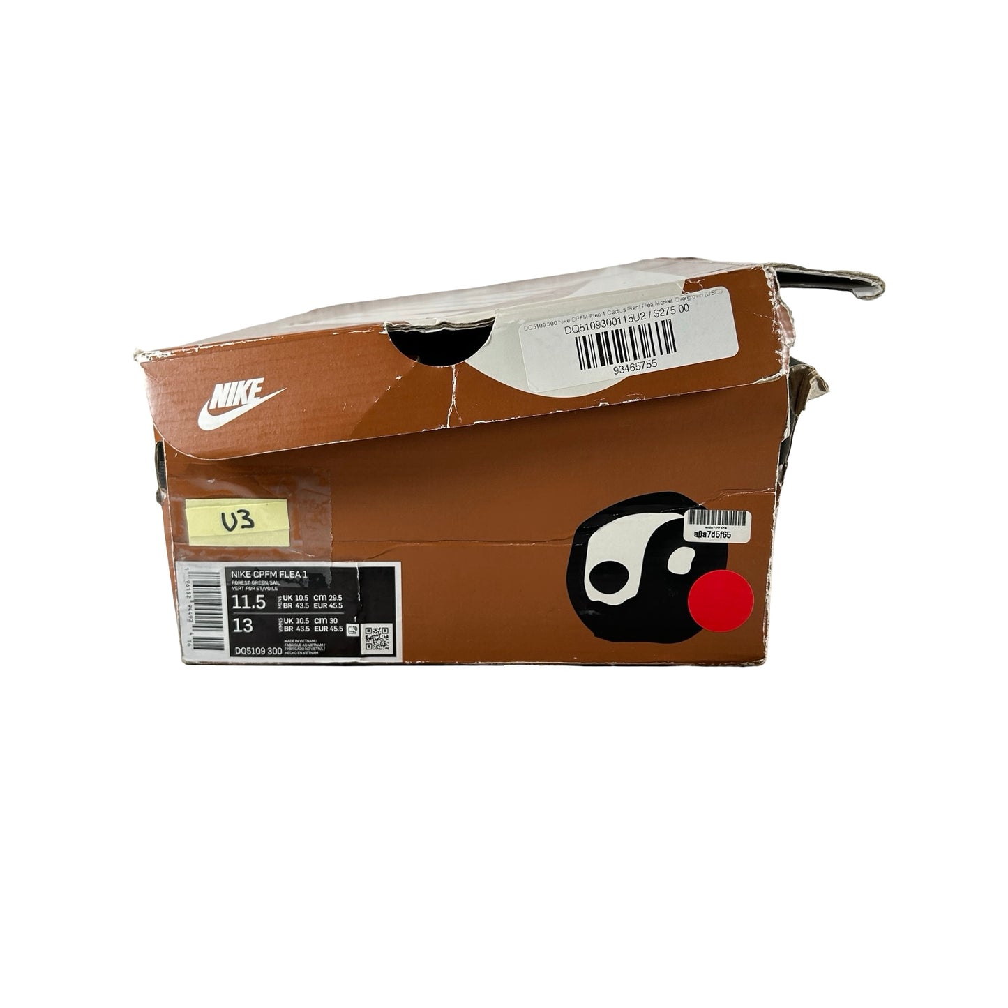 DQ5109 300 Nike CPFM Flea 1 Cactus Plant Flea Market Overgrown [USED] - 11.5 M (Used3) (No Insoles)