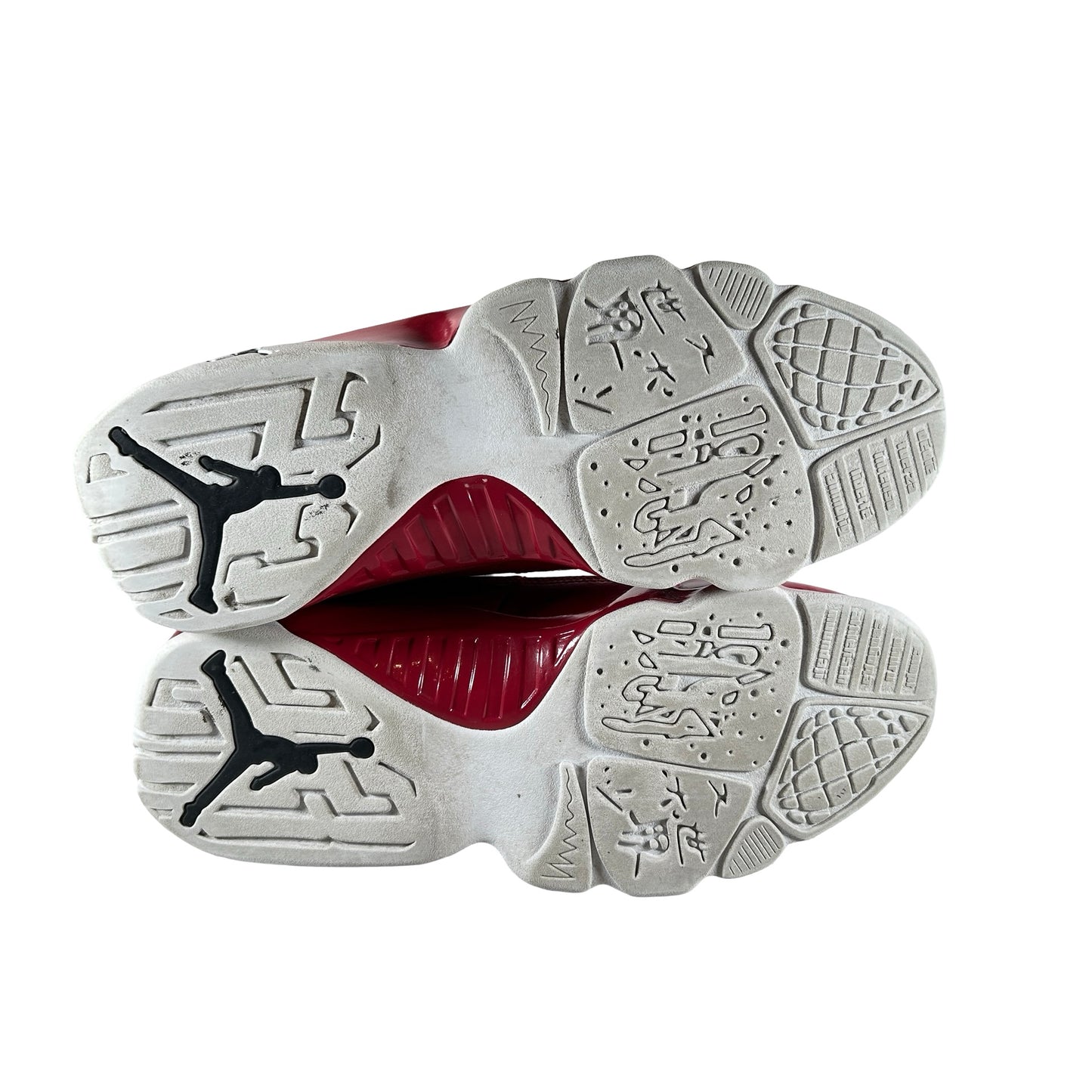 302370 160 Jordan 9 Retro White Gym Red [USED] - 8 M (Used)