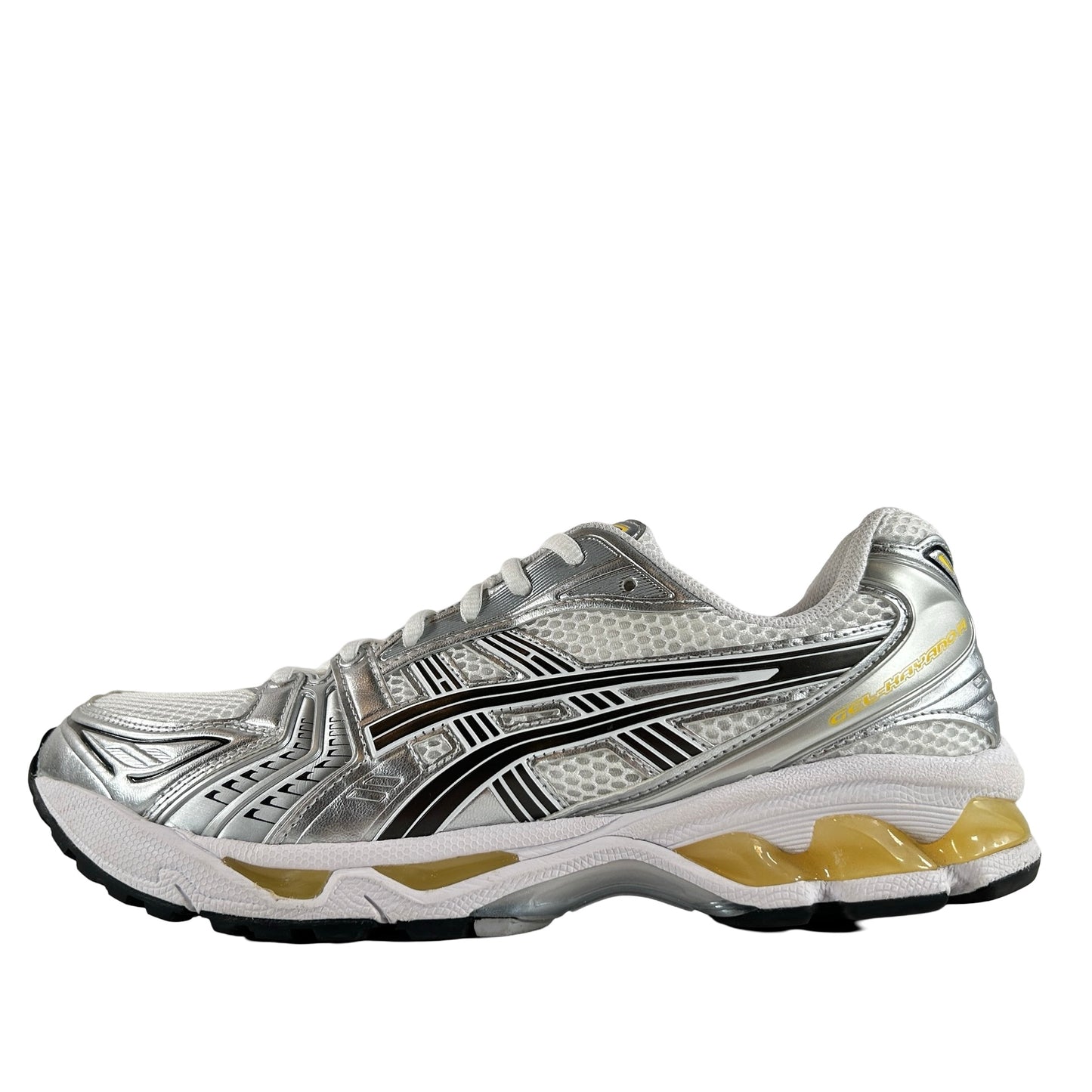 1203A537 101 ASICS GEL-Kayano 14 Tai Chi Yellow [USED] - 9.5 M (Used) (No Box)