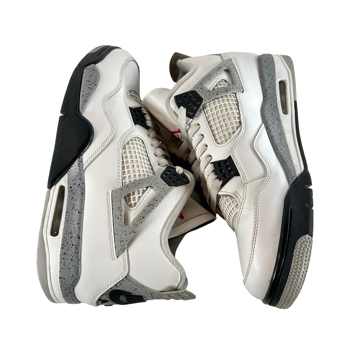 FV5029 100 Jordan 4 Retro White Cement (2025) [USED] - 11.5 M (Used) (No Box)