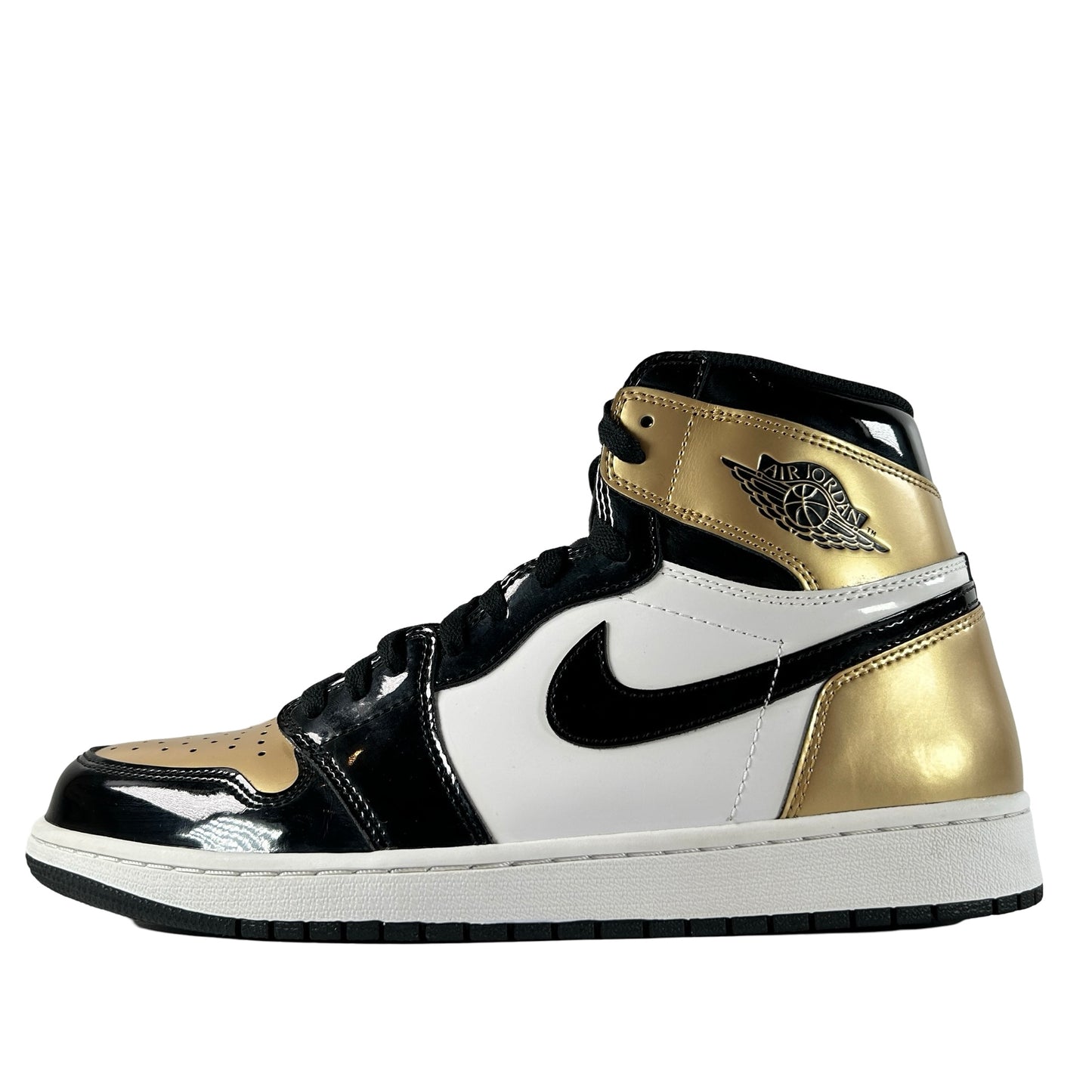 861428 007 Jordan 1 Retro High NRG Patent Gold Toe [USED] - 12 M (Used2)
