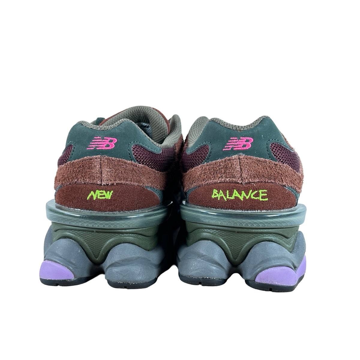 U9060BUR New Balance 9060 Rich Oak Burgundy [USED] - 6.5 M (Used) (No Box)