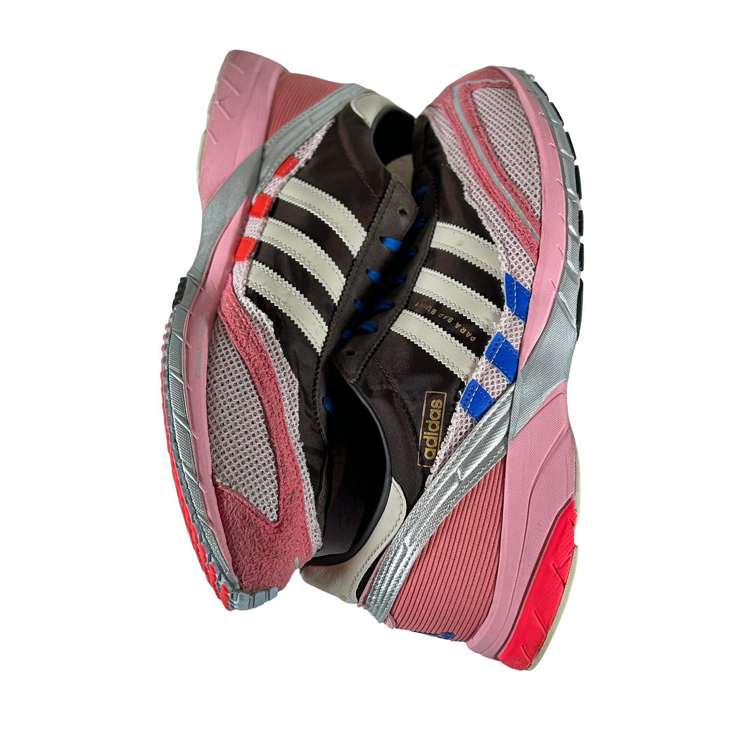 JP5997 Adidas Adizero SL 72 Bad Bunny Brown Clear Pink [USED] - 13 M (Used)