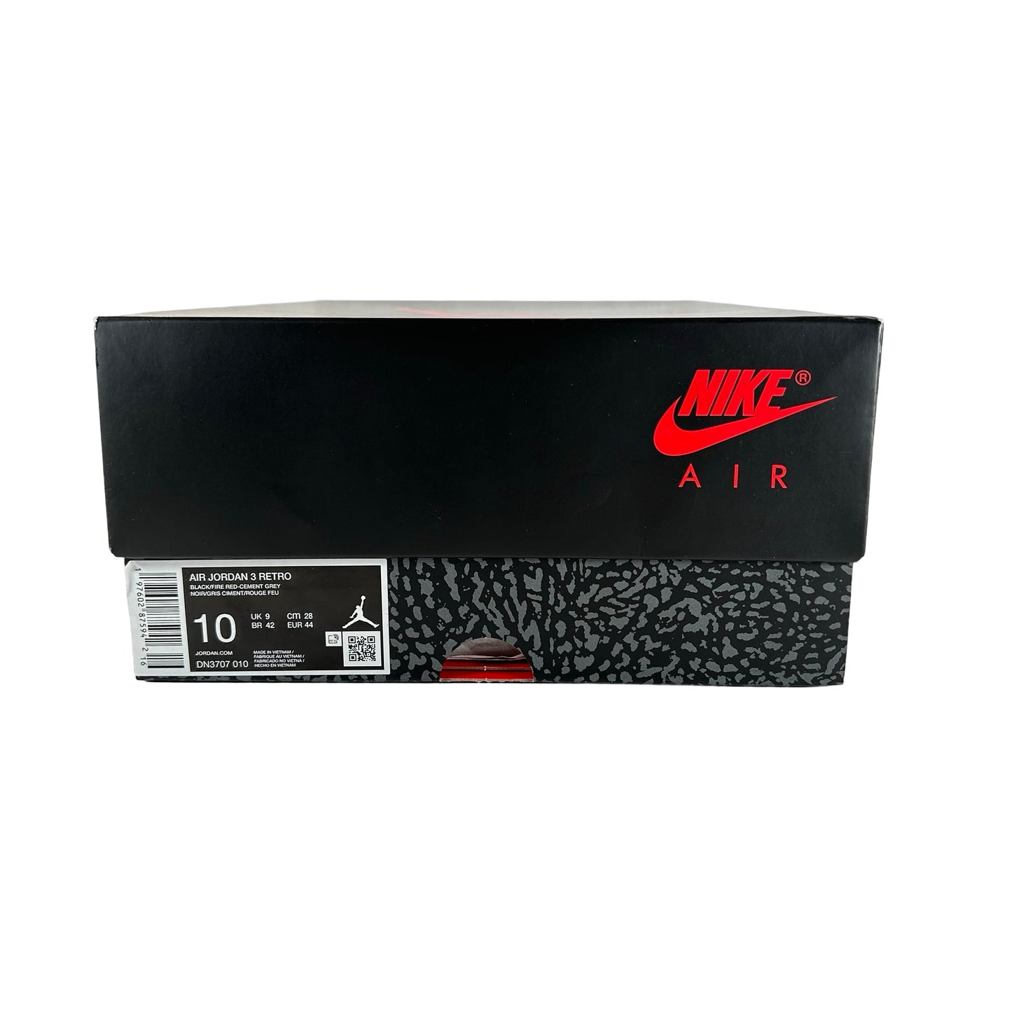 DN3707 010 Jordan 3 Retro Black Cement Reimagined (2024) [USED] - 10 M (Used2)
