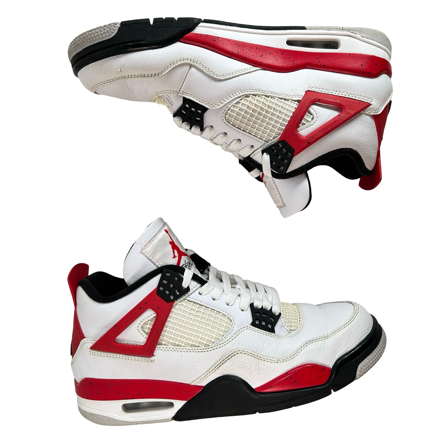 DH6927 161 Jordan 4 Retro Red Cement [USED] - 9.5 M (Used5)