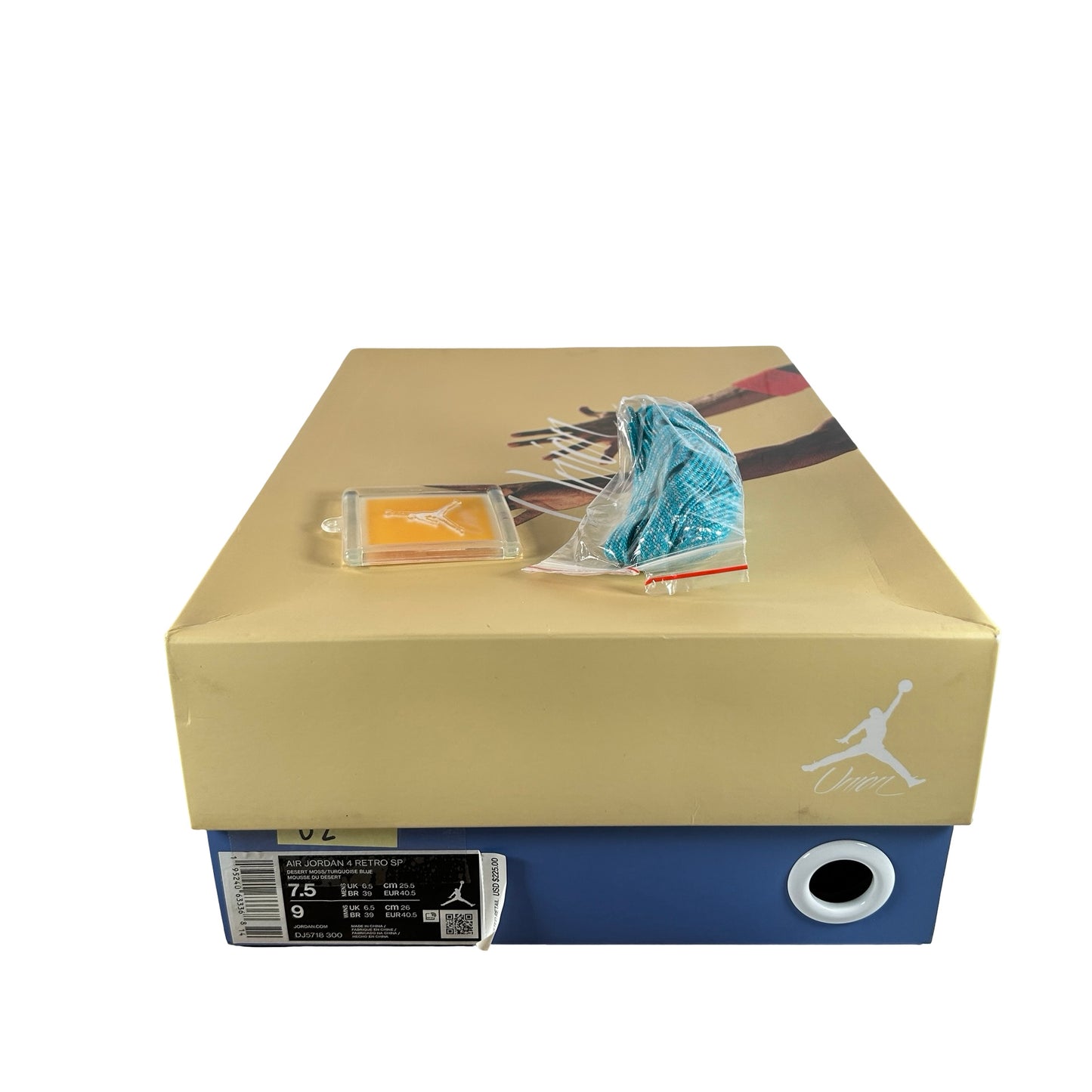DJ5718 300 Jordan 4 Union Desert Moss [USED] - 7.5 M (Used2)