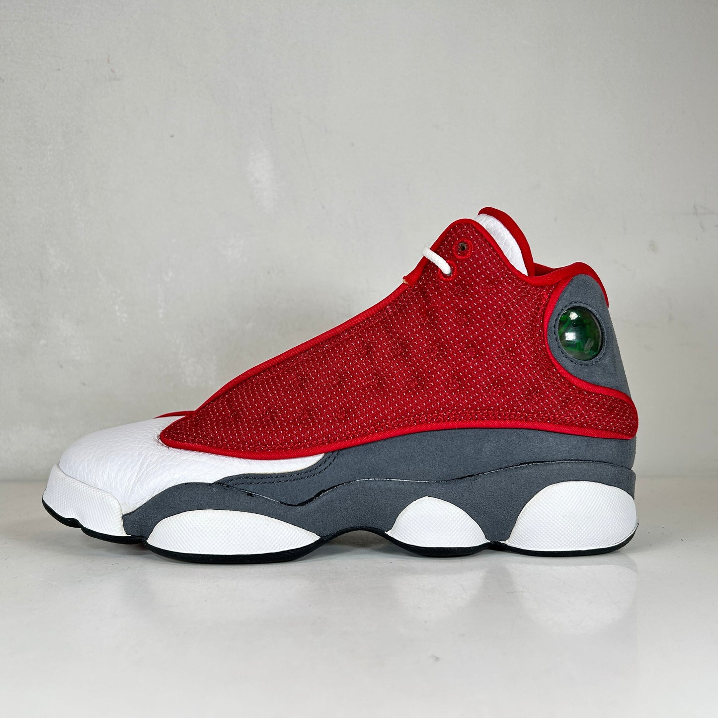 884129 600 Jordan 13 Retro Gym Red Flint Grey (GS) [USED] - 7 Y (VNDS) (No Box)
