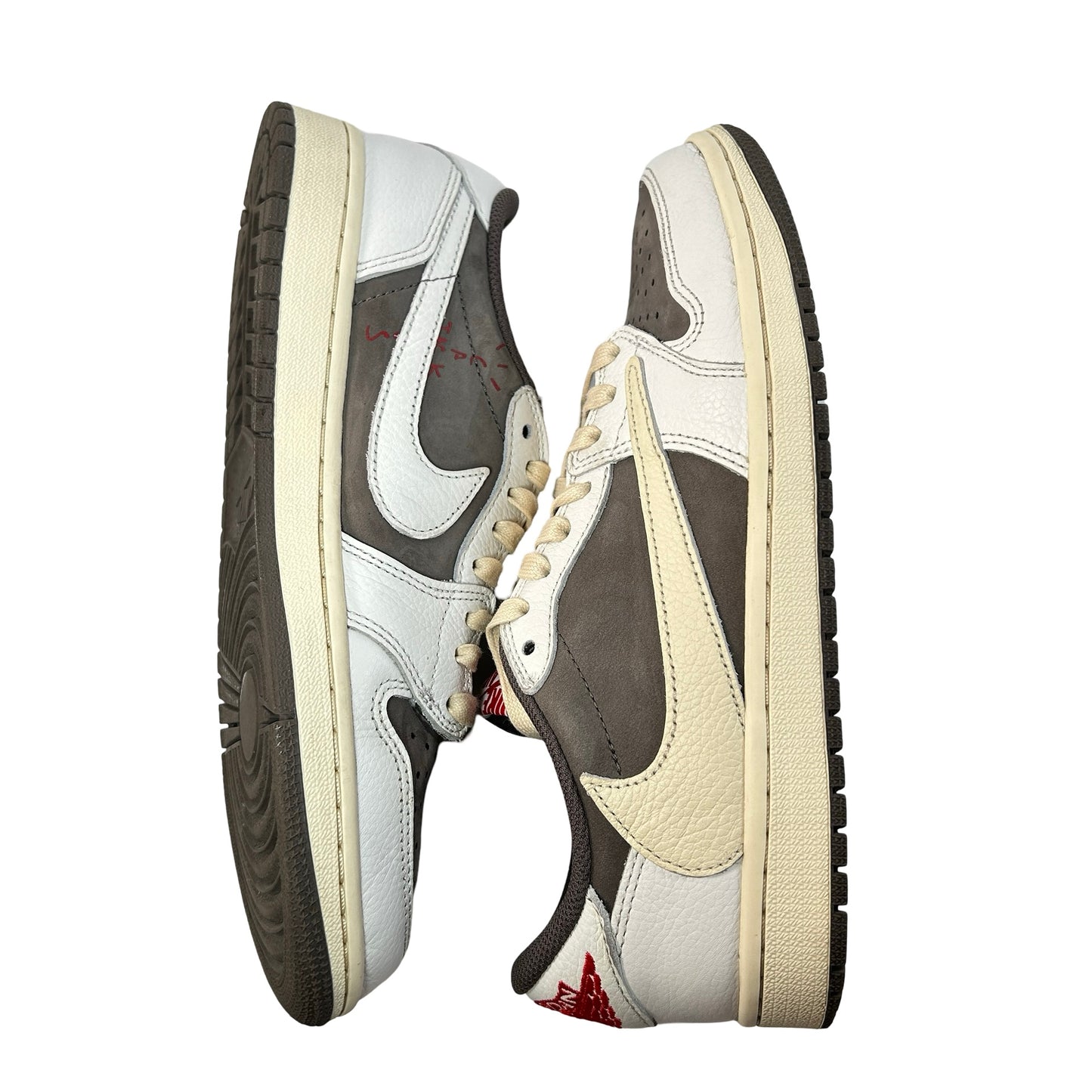 DM7866 162 Jordan 1 Retro Low OG SP Travis Scott Reverse Mocha [USED] - 7.5 M (Used)