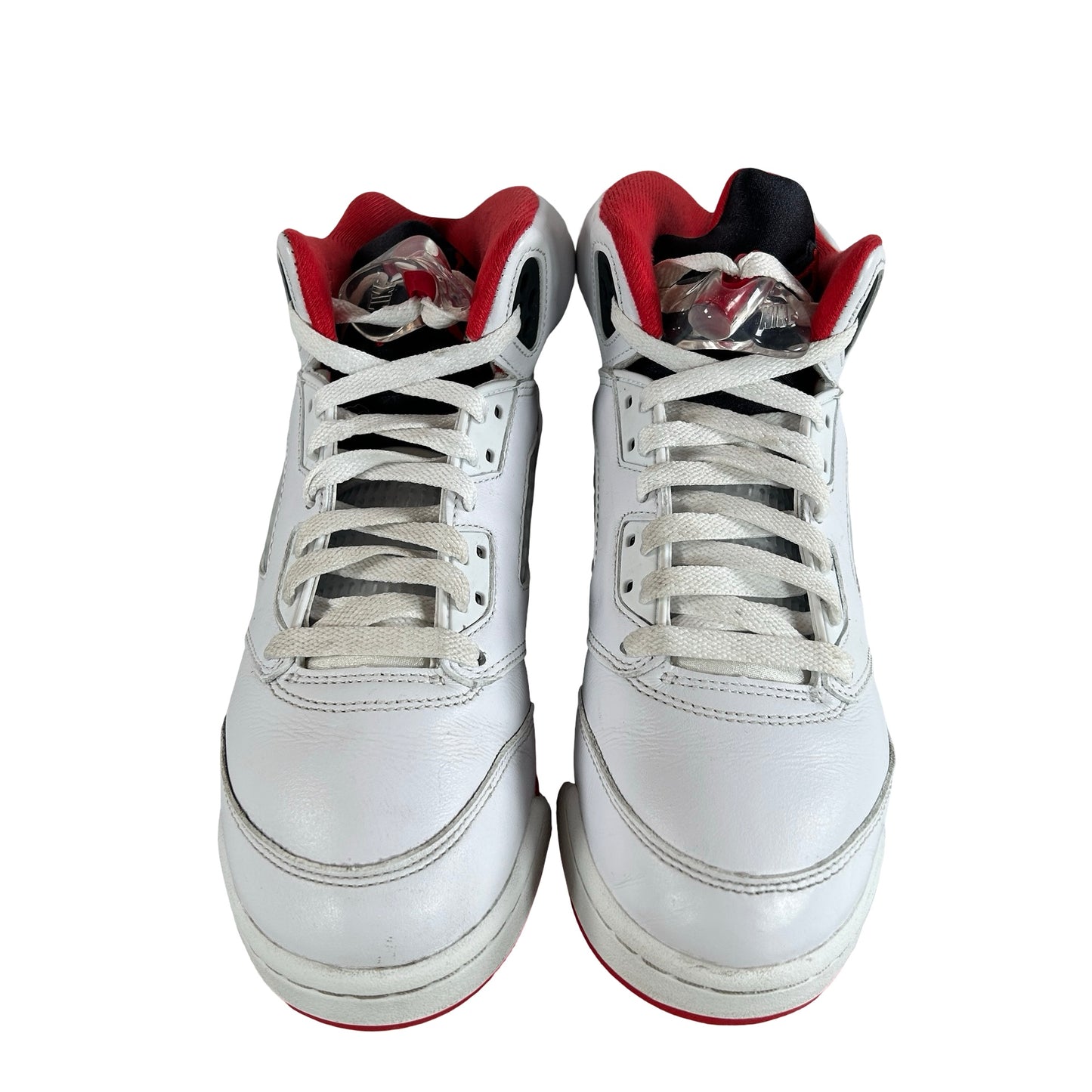 HQ7980 101 Jordan 5 Retro Fire Red Black Tongue (2025) (GS) [USED] - 6.5 Y (Used)