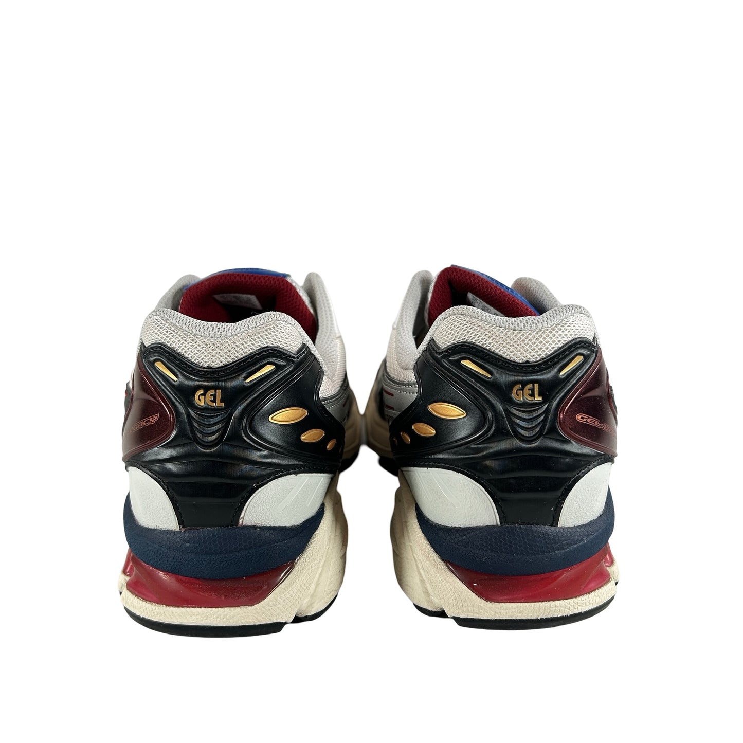 1203A325 100 ASICS Gel-Kayano Legacy White Black Red Blue [USED] - 12 M (Used)