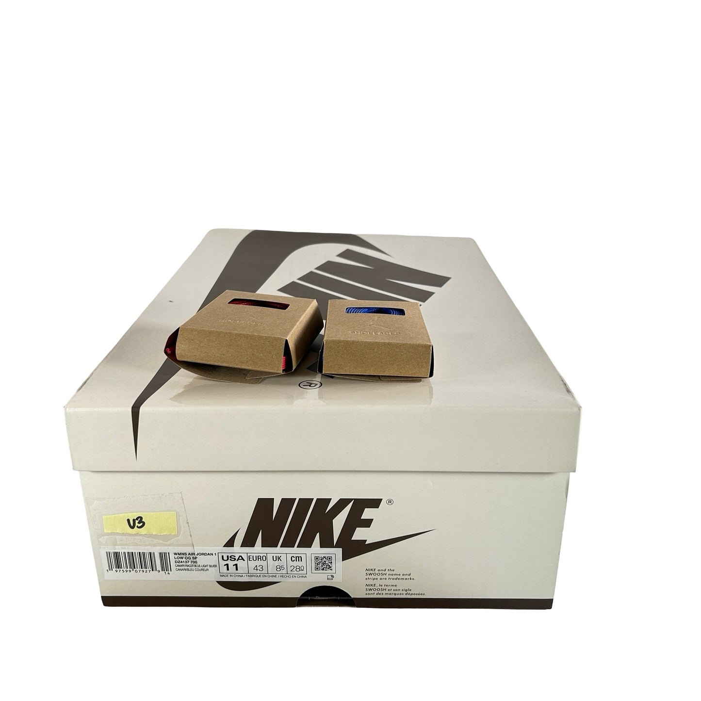 DZ4137 700 Jordan 1 Retro Low OG SP Travis Scott Canary (Women's) [USED] - 11 W (Used3)
