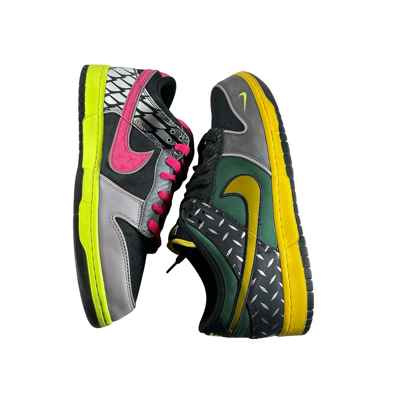HV1454 001 Nike Dunk Low What the Duck Home University of Oregon PE [USED] - 12 M (Used)