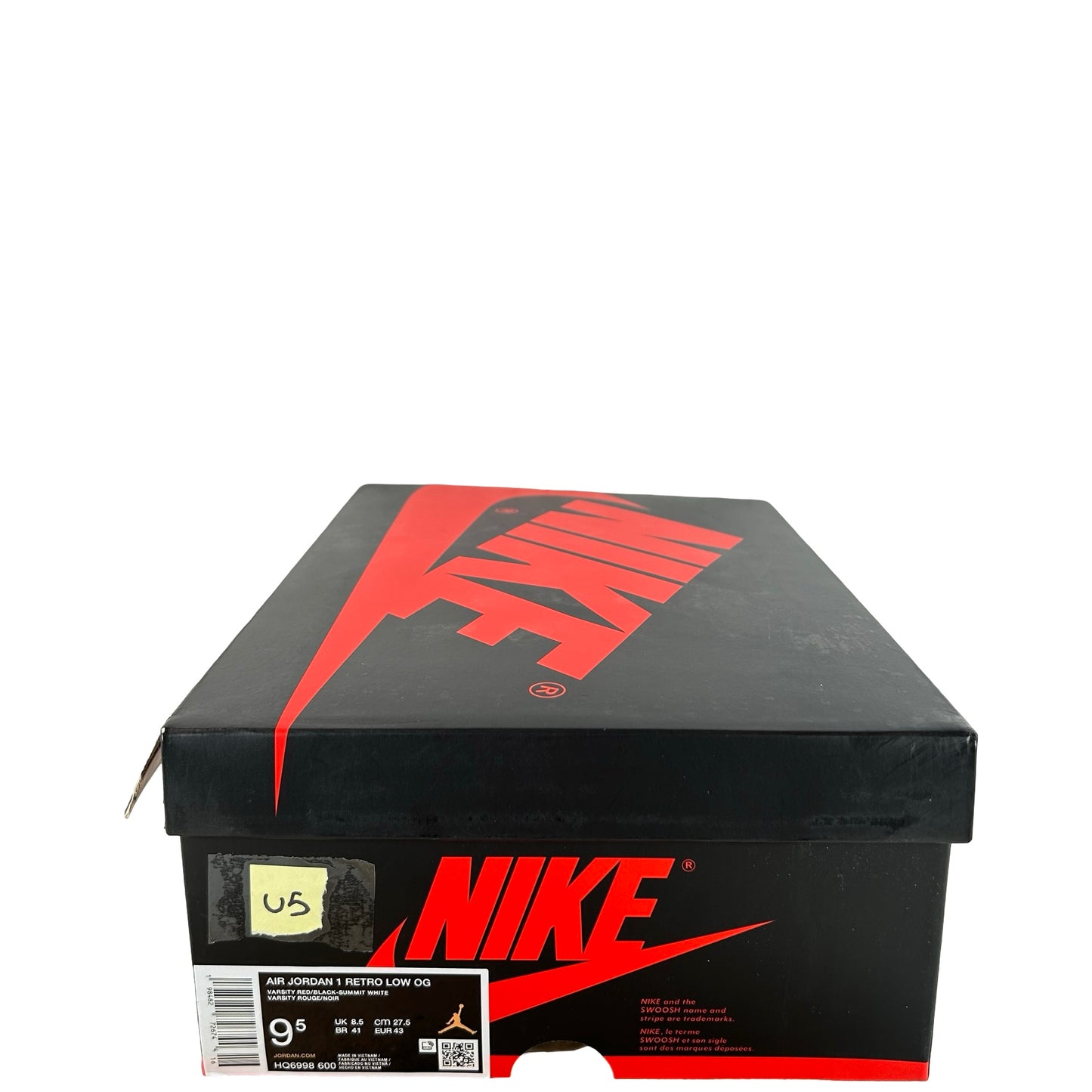HQ6998 600 Jordan 1 Retro Low OG Chicago (2025) [USED] - 9.5 M (Used5)