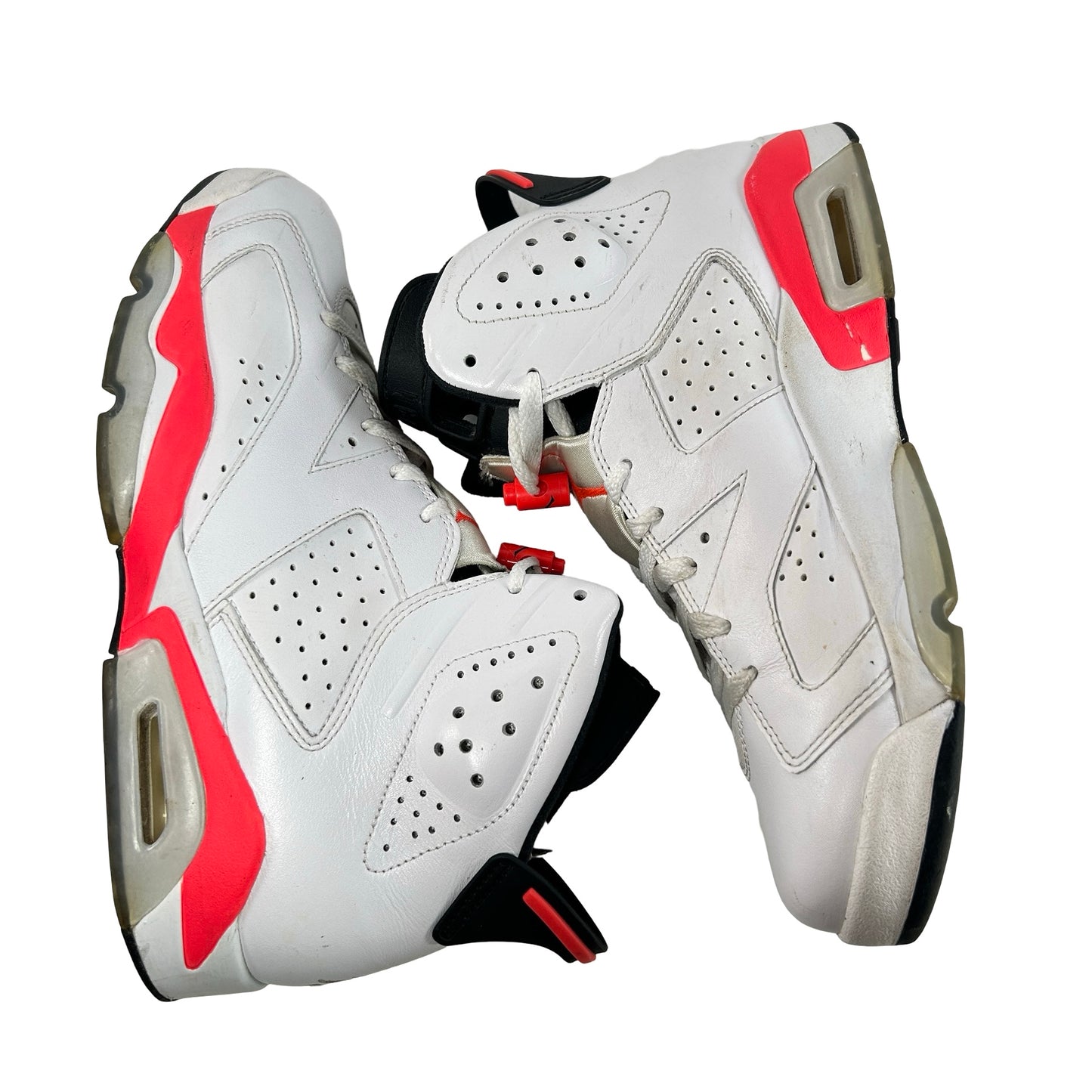 384664 123 Jordan 6 Retro Infrared White (2014) [USED] - 9.5 M (Used2)