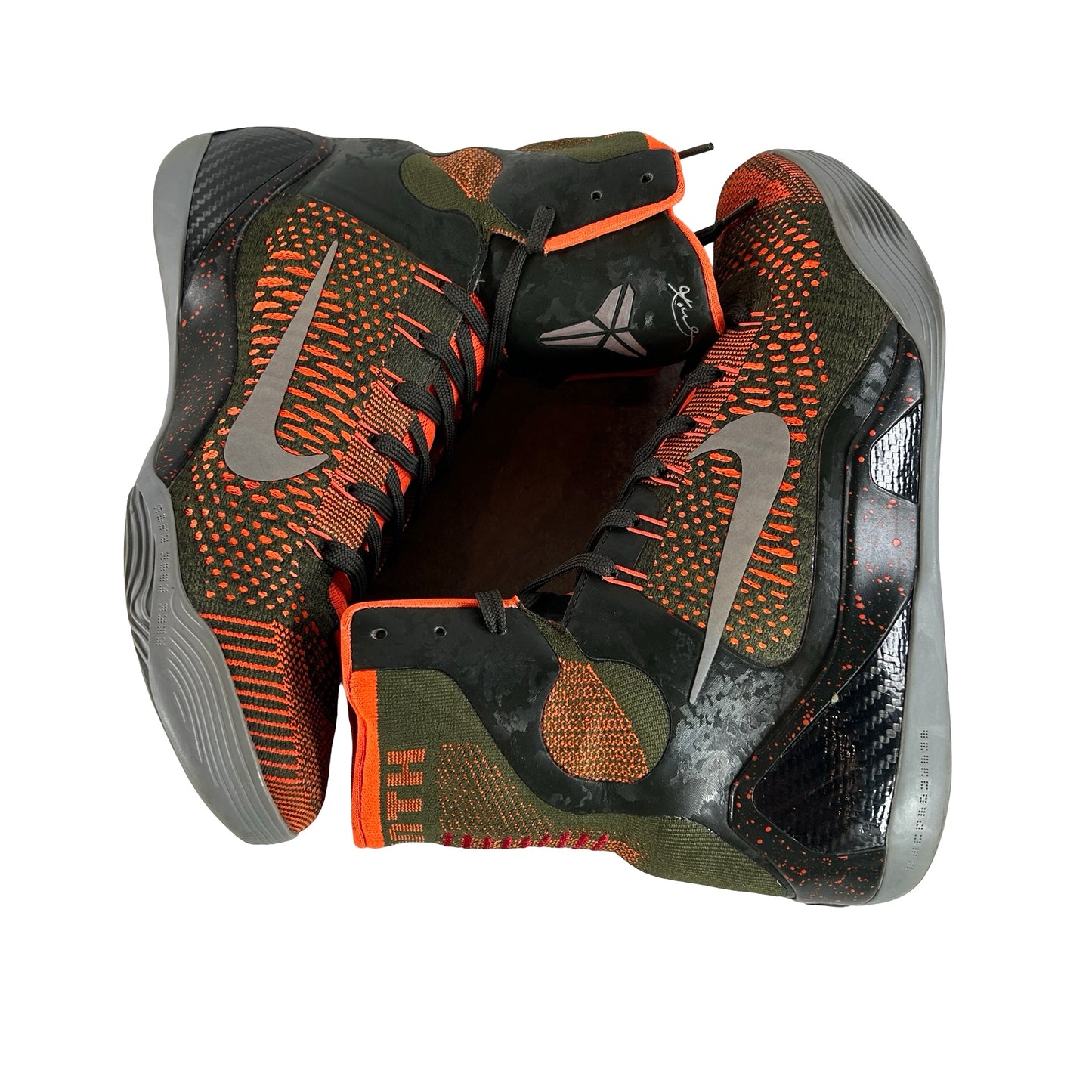 630847 303 Nike Kobe 9 Elite Sequoia [USED] - 9 M (Used)