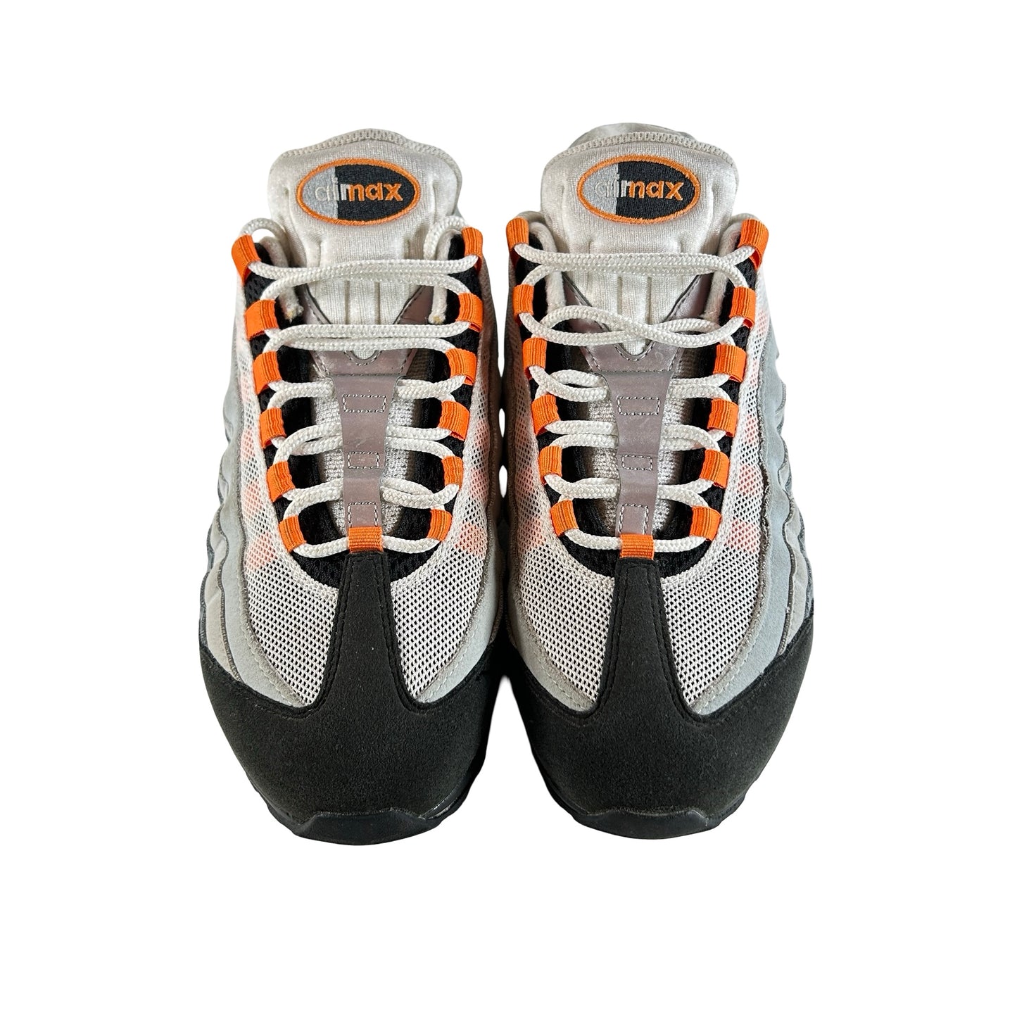 HM4740 101 Nike Air Max 95 OG Big Bubble Bright Mandarin 2.0 (2025) [USED] - 9 M (Used) (No Box)