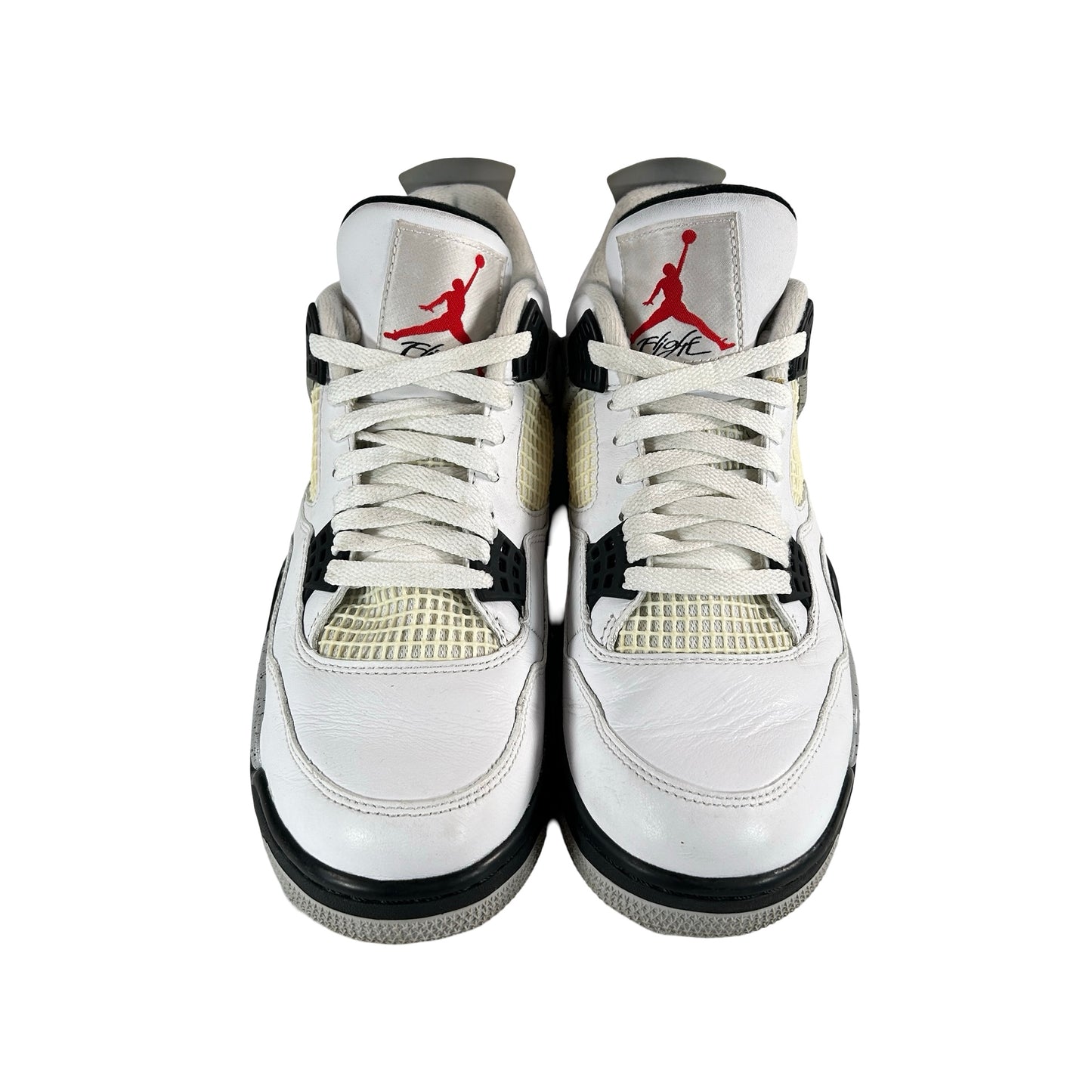 840606 192 Jordan 4 White Cement [USED] - 9.5 M (Used2) (Replace Box2)