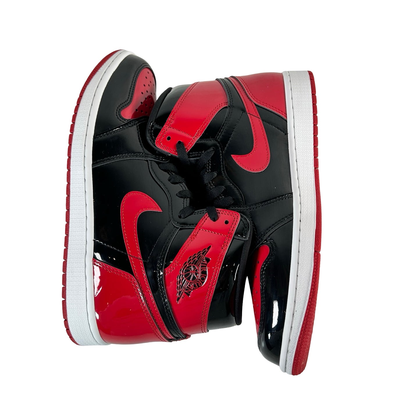 555088 063 Jordan 1 Retro High OG Patent Bred [USED] - 10.5 M (Used10)