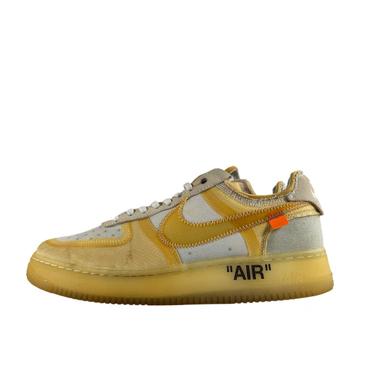 AO4606 100 Nike Air Force 1 Low Off-White [USED] - 10 M (Used)