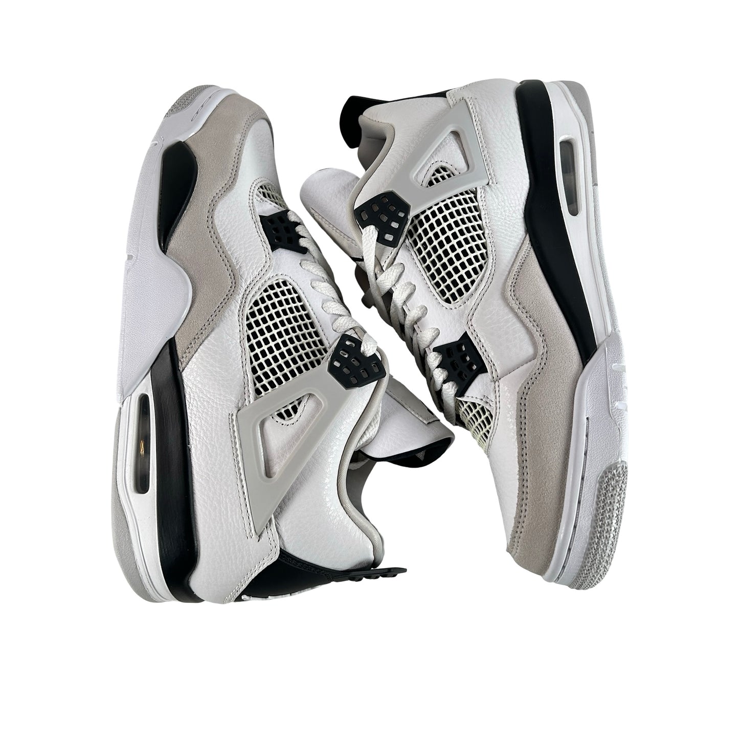 DH6927 111 Jordan 4 Retro Military Black [CONDITIONAL] - 10 M (Yellowing) (Glue Stains)