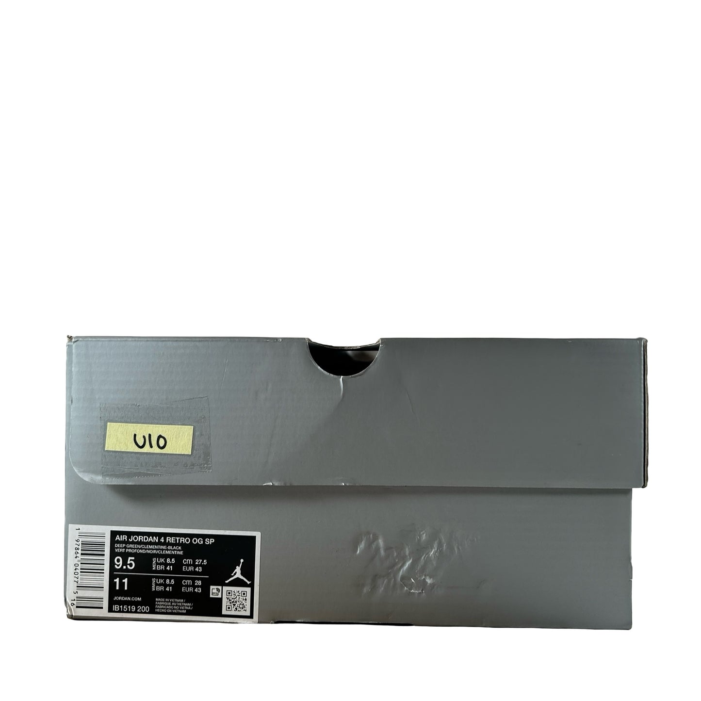 IB1519 200 Jordan 4 Retro OG SP Undefeated (2025) [USED] - 9.5 M (Used10)
