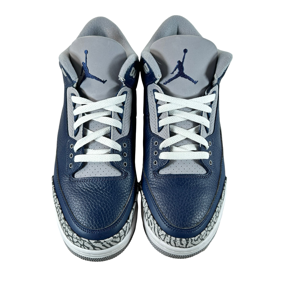CT8532 401 Jordan 3 Georgetown [USED] - 10 M (Used)