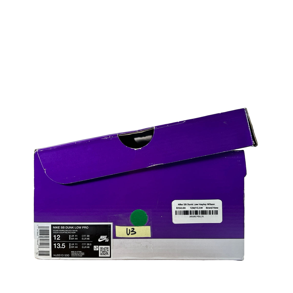 HJ0513 500 Nike SB Dunk Low Hayley Wilson [USED] - 12 M (Used3)