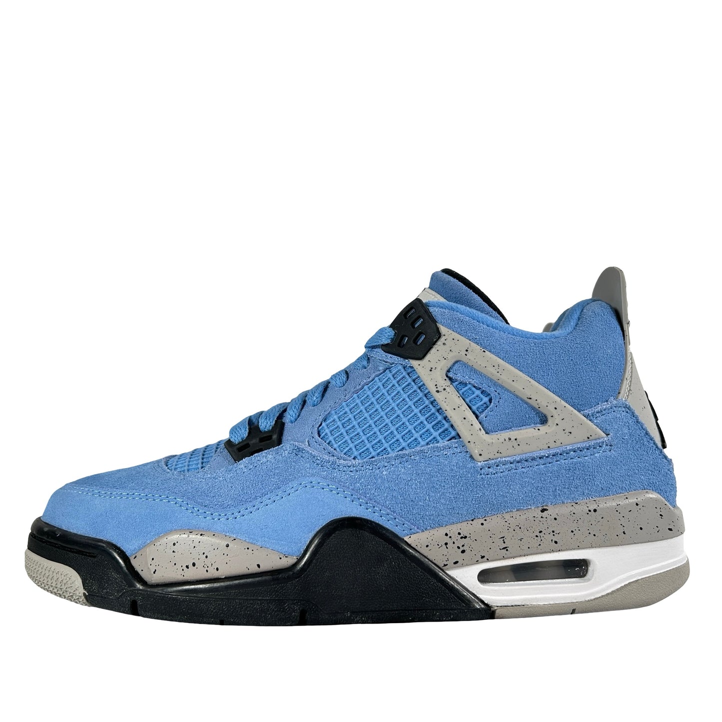 408452 400 Jordan 4 Retro University Blue (GS) [CONDITIONAL] - 6.5 Y (Flaws On Left Uppers)