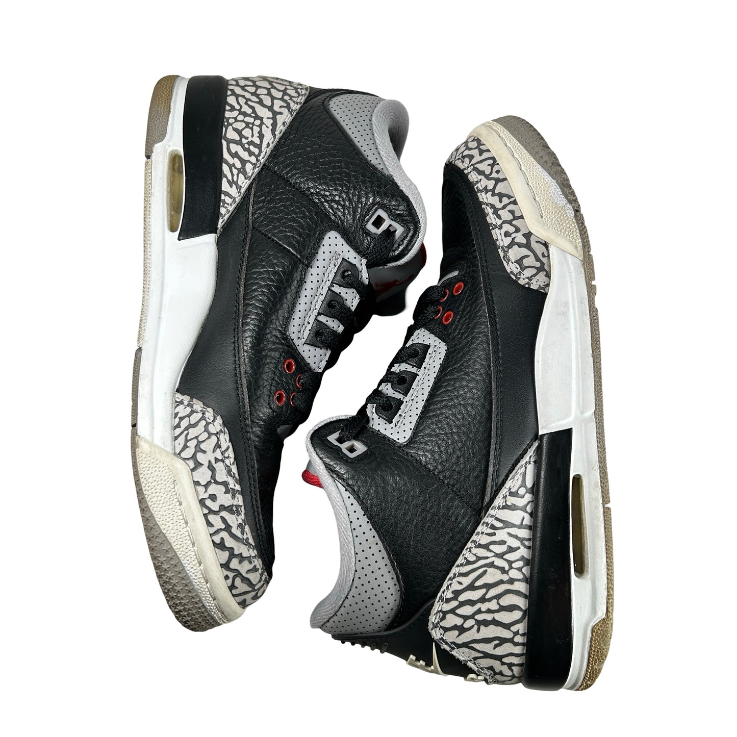 854261 001 Jordan 3 Black Cement GS [USED] - 6 Y (Used3)