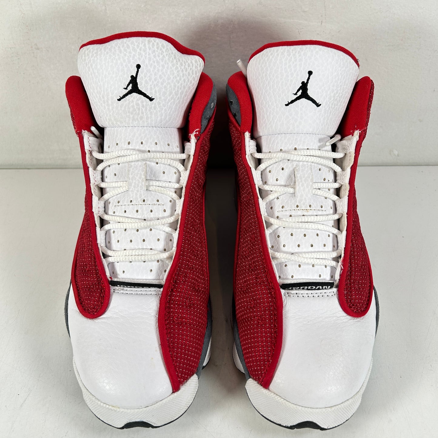 884129 600 Jordan 13 Retro Gym Red Flint Grey (GS) [USED] - 4 Y (Used) (Replace Box)