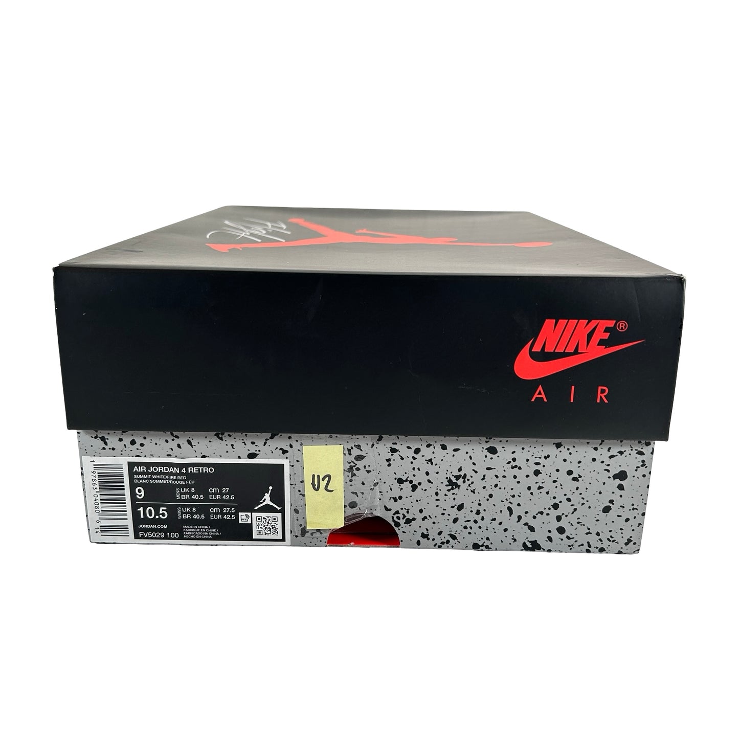 FV5029 100 Jordan 4 Retro White Cement (2025) [USED] - 9 M (Used2)