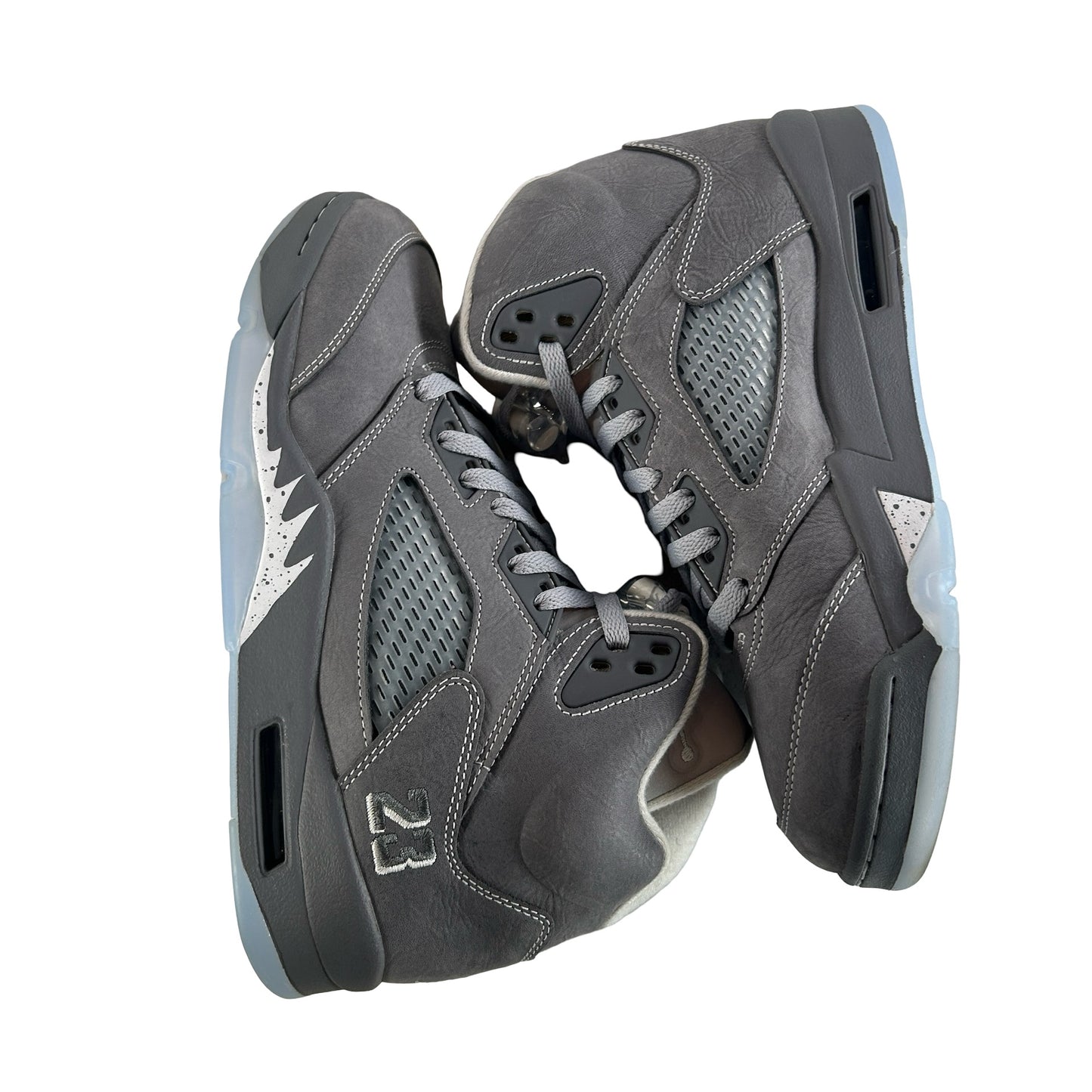 DD0587 002 Jordan 5 Retro Wolf Grey (2026) [USED] - 8 M (Used)