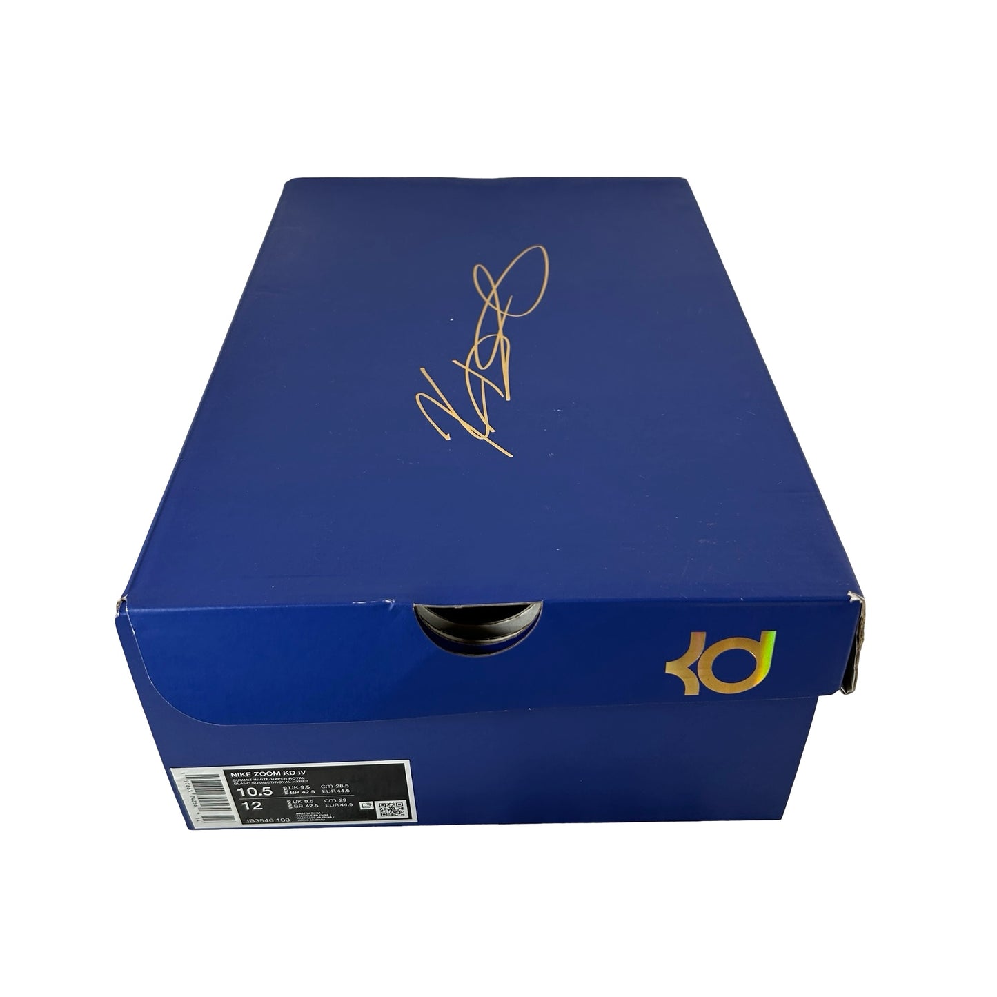 IB3546 100 Nike KD 4 The Real MVP [USED] - 10.5 M (Used)
