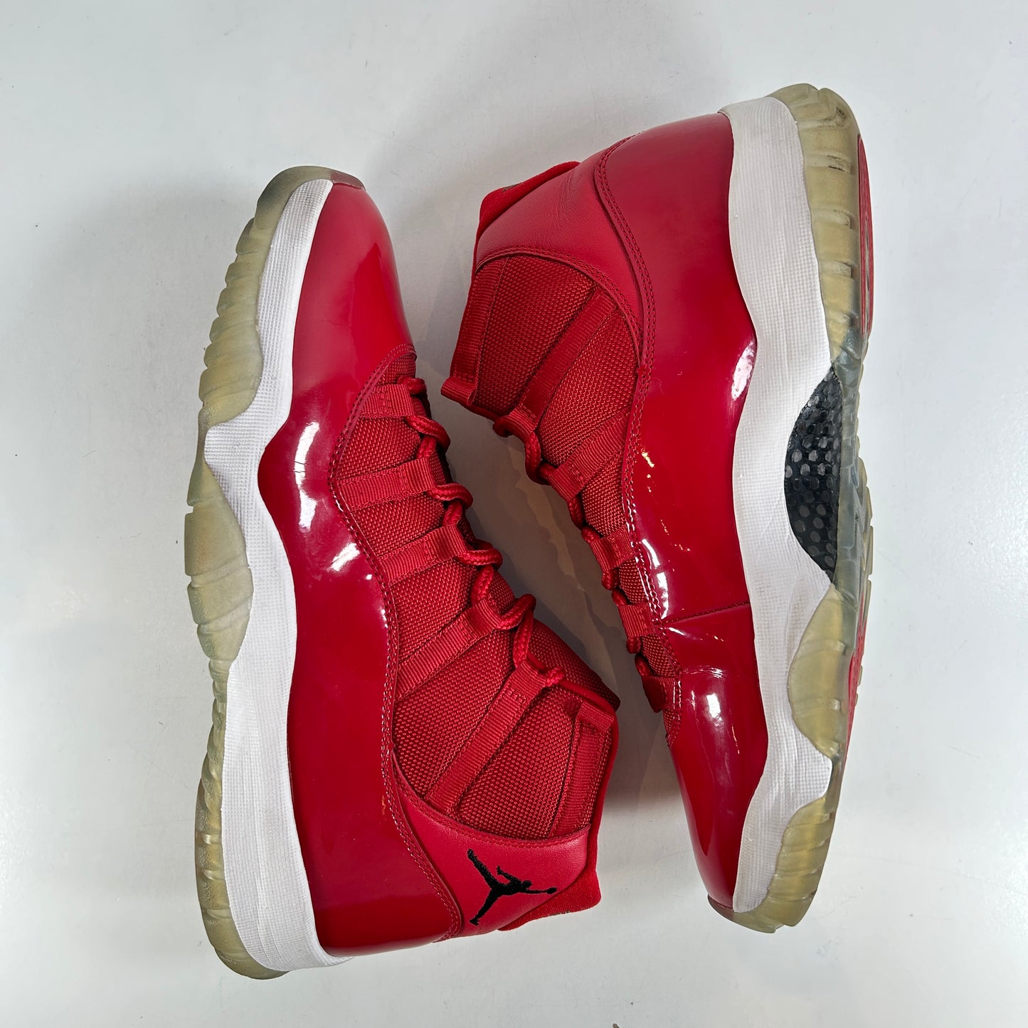 378037 623 Jordan 11 Retro Win Like 96 [USED] - 11 M (Used) (No Box)