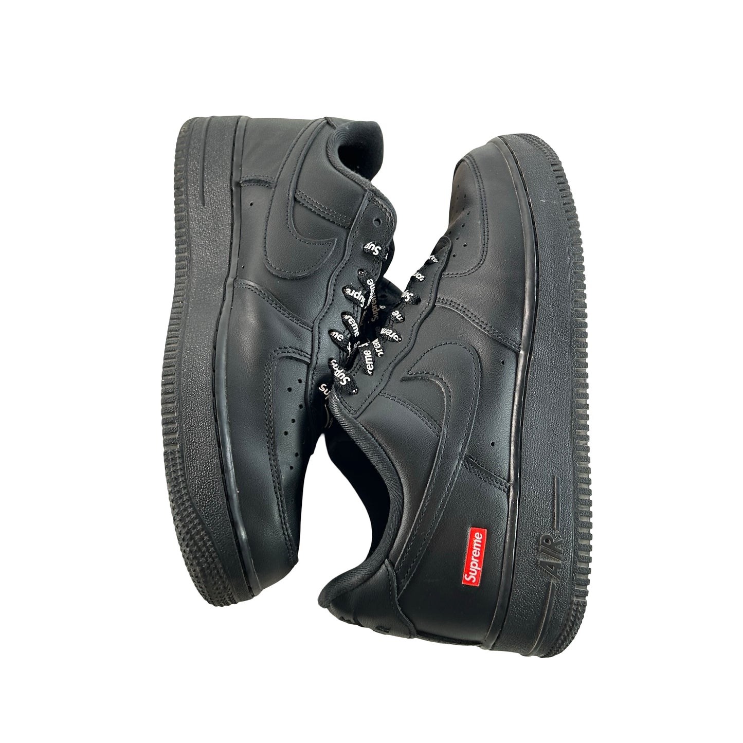 CU9225 001 Air Force 1 Low Supreme Black [USED] - 9.5 M (Used3)