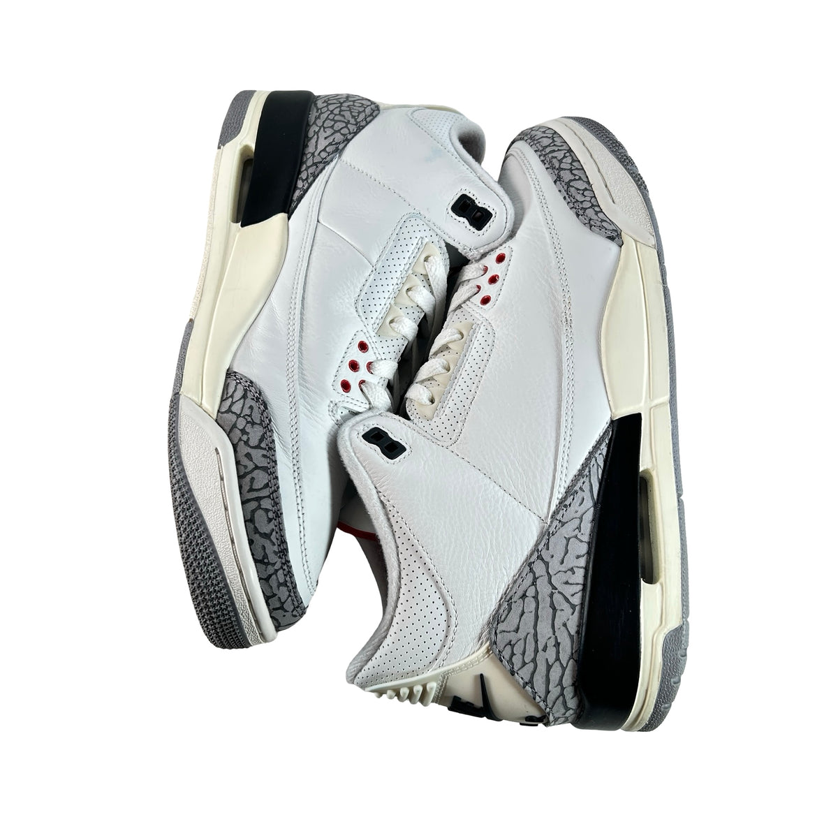 DN3707 100 Jordan 3 Retro White Cement Reimagined [USED] - 10.5 M (Used39)